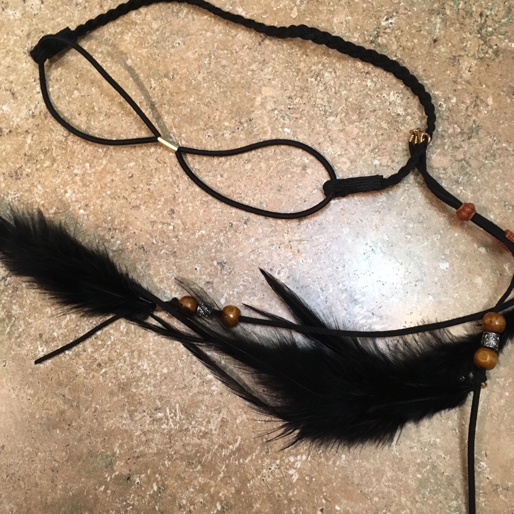 Feather Hair Band
